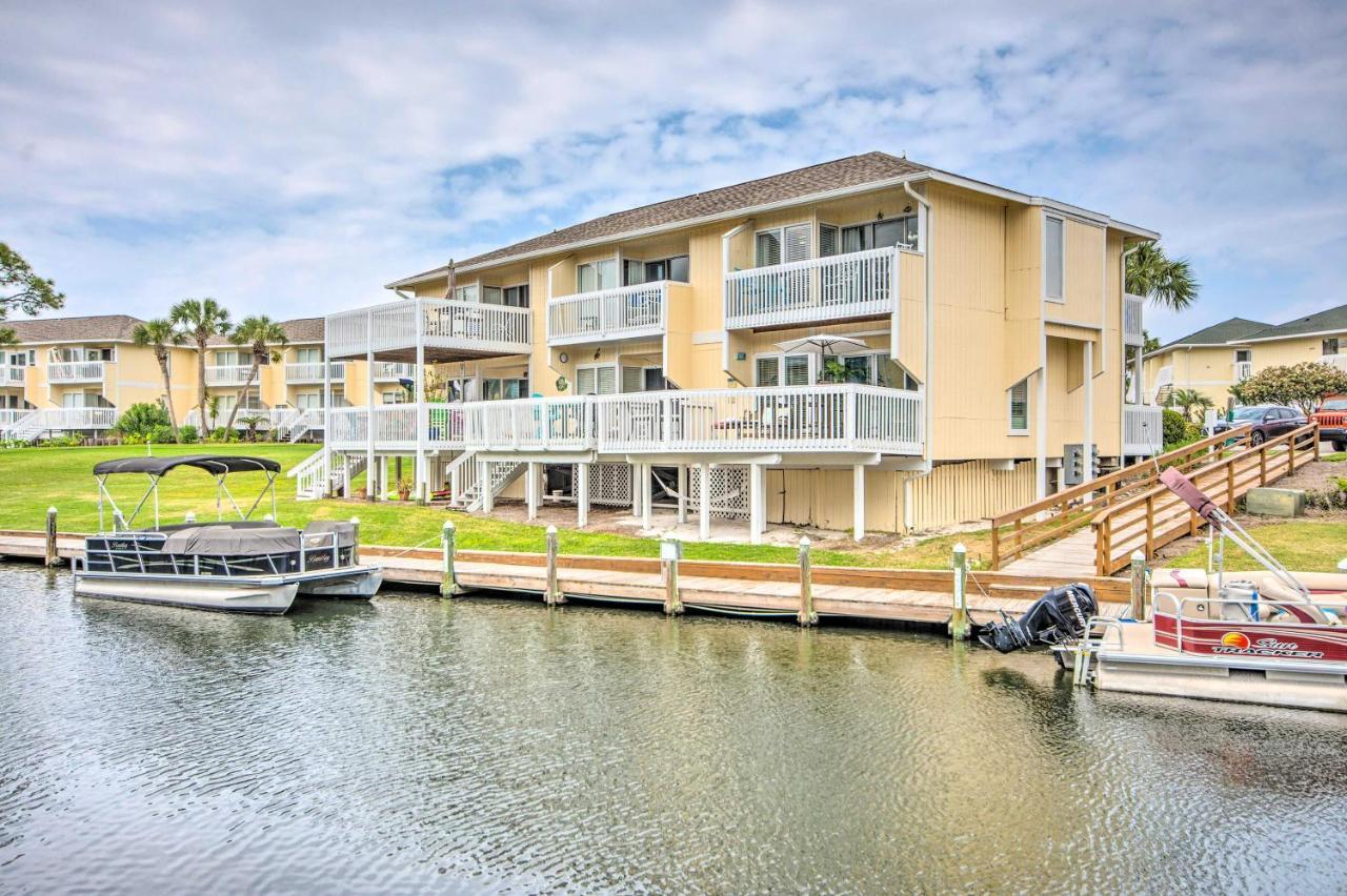 Canalfront Condo With Pool - Walk To Destin Beach! Bagian luar foto